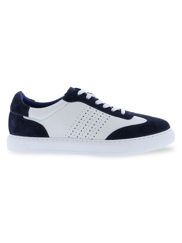 English Laundry Bernard Colorblock Leather & Suede Sneakers